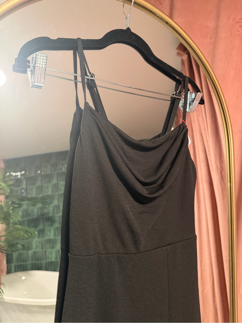 Birdy Grey Black Cowl Neck Maxi Dress - Picture 2 of 5